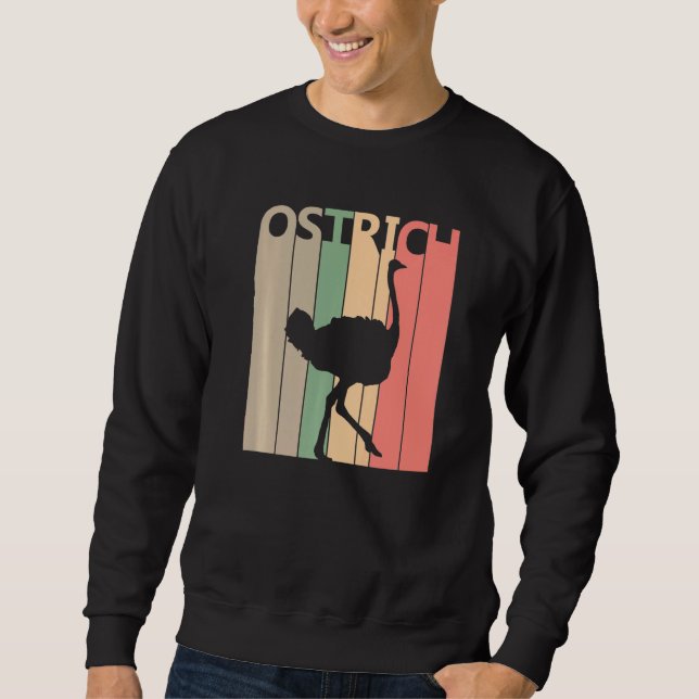 Funny Ostrich Costume   Sweatshirt (Front)