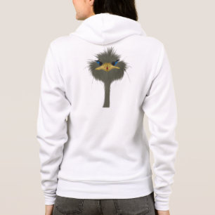 Funny Ostrich George And The Cute Ladybug Hoodie