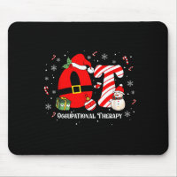 Funny Ot Nurse Occupational Therapy Santa Christma