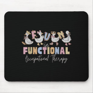 Funny OT Silly Goose Fun in Functional Mouse Mat