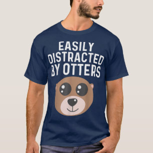 Funny Otter Animal Art For Men Women Sea Otter Mam T-Shirt