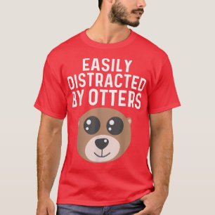 Funny Otter Animal Art For Men Women Sea Otter Mam T-Shirt