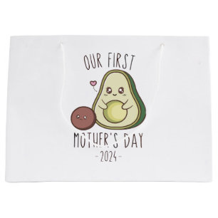 Funny Our First Mother's Day Large Gift Bag
