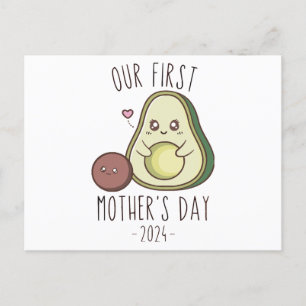 Funny Our First Mother's Day Postcard