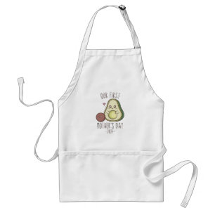 Funny Our First Mother's Day  Standard Apron