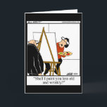 Funny Over The Hill Humour Birthday Card<br><div class="desc">Enjoy spreading the laughter with this hilarious over the hill happy birthday greeting card by cartoonist Bill Abbott; send some laughs along with your love and wishes for a happy birthday. Bill Abbott's cartoon "Spectickles" the internationally syndicated comic has also appeared in Hallmark U.K., Reader's Digest, Saturday Evening Post and...</div>