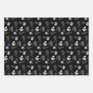 Funny Over The Hill Wrapping Paper