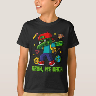 Funny Oversize Design Ck To School T-Shirt