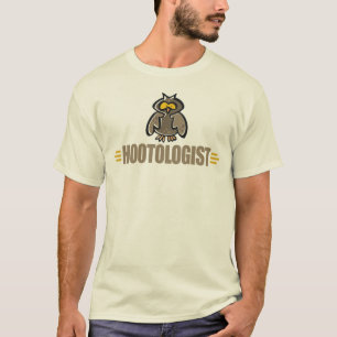 Funny Owl Hootologist Bird T-Shirt