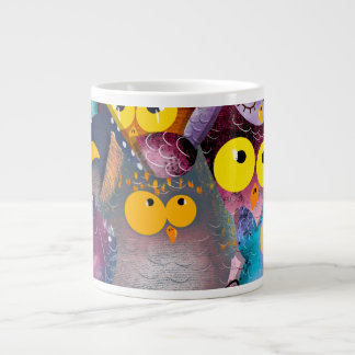 "Funny Owl Mug Wrap – Cute and Hilarious Owl Mug