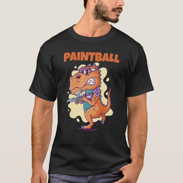 Funny Paintball_1 T-Shirt (Front)