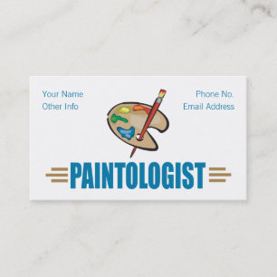 Funny Painter Business Card