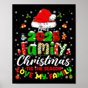 Funny Pajamas Outfit Family Matching Christmas 202 Poster