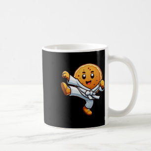 Funny Pancake Pan Karate Taekwondo Kick Boys Girl  Coffee Mug