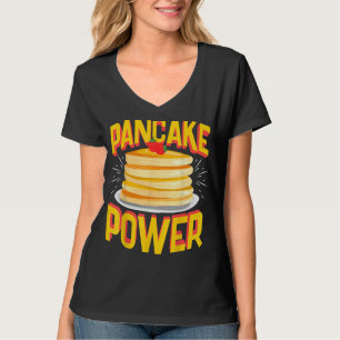 Funny Pancake Power, Bodybuilding Pre-Workout T-Shirt