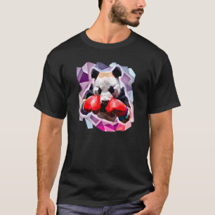 Funny Panda Boxing Cool Animal Lover Gloves Boxer T-Shirt