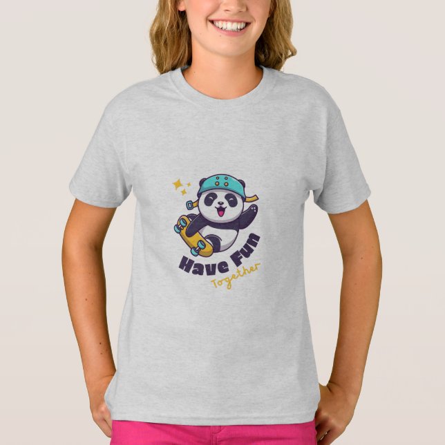 Funny Panda Cute For Animals Lover     T-Shirt (Front)