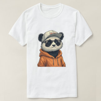 Funny Panda Design For Men Women Boys Girls lover T-Shirt