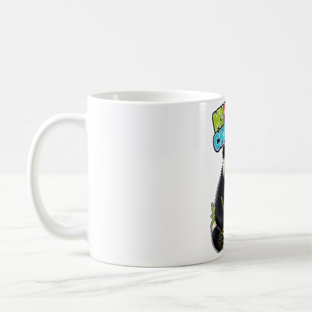 Funny Panda Diet Challenge Coffee Mug (Left)
