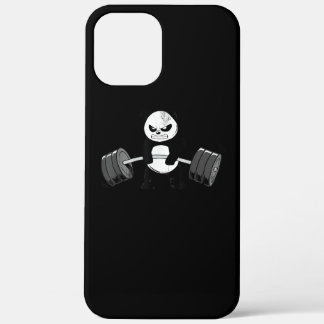 Funny Panda Workout  Kitten Gym Deadlift Power iPhone 12 Pro Max Case