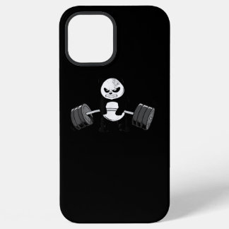Funny Panda Workout Kitten Gym Deadlift Power iPhone 12 Pro Max Case