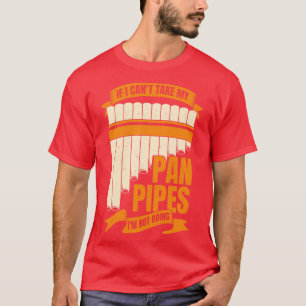 Funny Pane Pipes Flute Player Gift T-Shirt