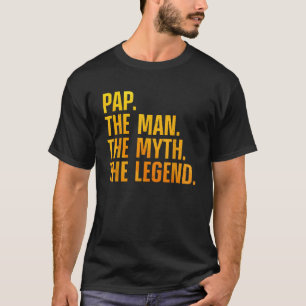 Funny Pap Design For Grandpa Grandfather From Gran T-Shirt