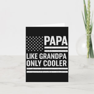 Funny Papa Art For Grandpa From Grandkids Father's Card