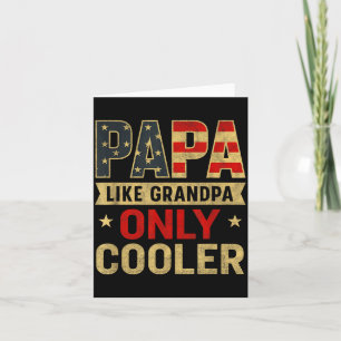 Funny Papa Art For Grandpa From Grandkids Father's Card