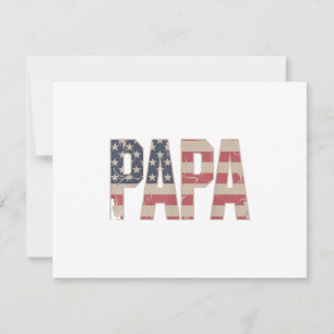 Funny Papa Art for Grandpa from Grandkids Father's Holiday Card
