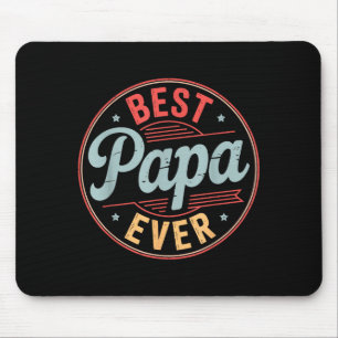 Funny Papa Art For Grandpa From Grandkids Father's Mouse Mat