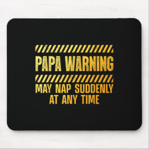 Funny Papa Art For Grandpa From Grandkids Fathers Mouse Mat