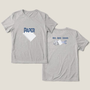 Funny Paper Halloween Group Costume Tri-Blend Shirt