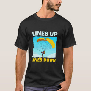 Funny Paragliding Fishing T-Shirt