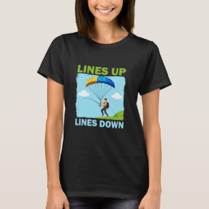 Funny Paragliding Fishing T-Shirt