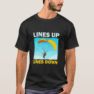 Funny Paragliding Fishing T-Shirt
