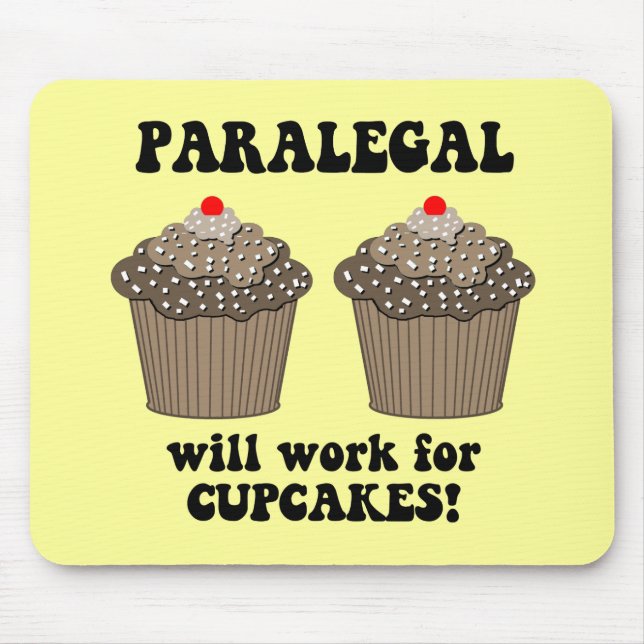 funny paralegal mouse mat (Front)