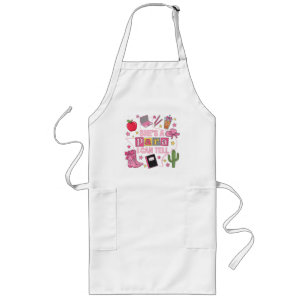 Funny Paraprofessional - She's A Para I Can Tell Long Apron