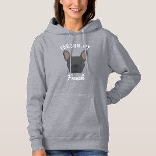 Funny Pardon my French French Bulldog Hoodie