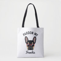 Funny Pardon my Frenchie Black Tan French Bulldog