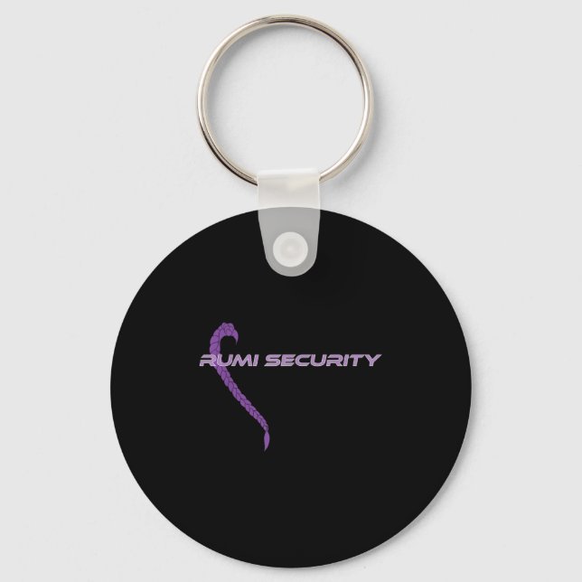 Funny Parent Halloween Costume Idea –“rumi Securit Key Ring (Front)