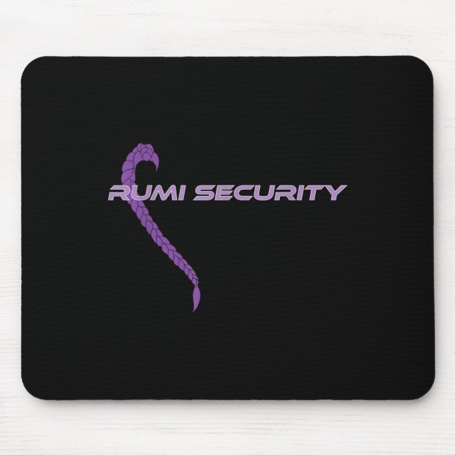 Funny Parent Halloween Costume Idea –“rumi Securit Mouse Mat (Front)