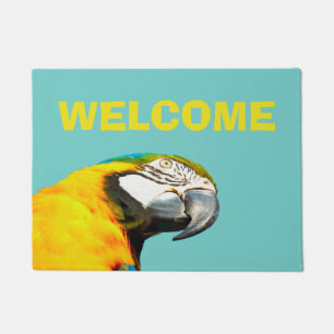 Funny Parrot Bird Welcome Doormat