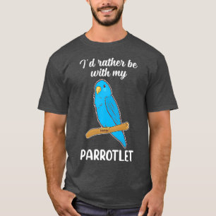 Funny Parrot Lover Id Rather Be With My Premium T-Shirt