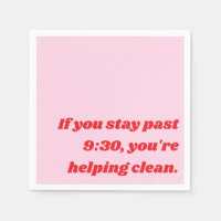 Funny Party Introvert Sassy Sarcasm Pink Red