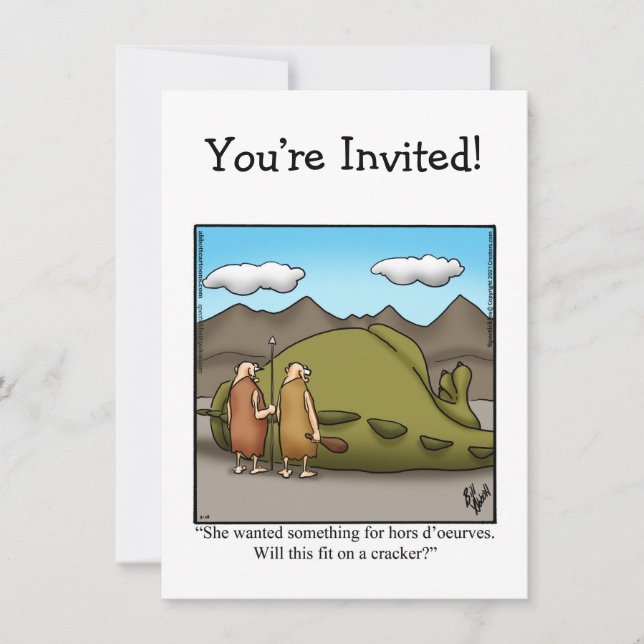 Funny Party Invitations (Front)