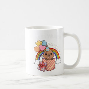 Funny Partybara Capybara Happy Birthday Kids Boys Coffee Mug