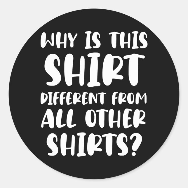 Funny Passover Ma Nishtana Seder Jewish Holidays Classic Round Sticker (Front)