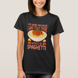 Funny Pasta Lover Pasta Spaghetti T-Shirt