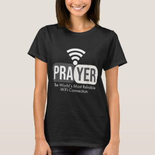Funny Pastor Gifts Christian Prayer Warrior T-Shirt